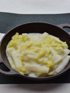 白菜とほたてのクリーム煮-レシピのメイン写真