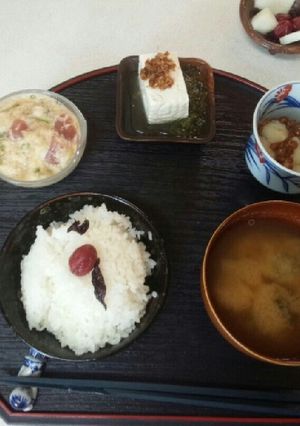 血管プラークダイエット食497（納豆餅）-レシピのメイン写真