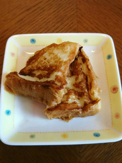 離乳食フォロミで作るフレンチトースト-レシピのメイン写真