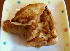 離乳食フォロミで作るフレンチトースト-レシピのメイン写真