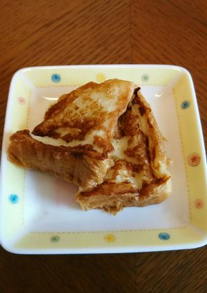離乳食フォロミで作るフレンチトースト-レシピのメイン写真