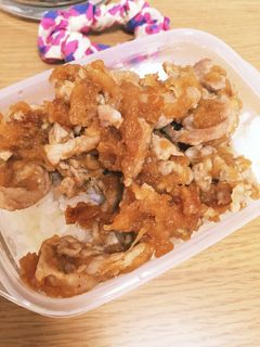 一人暮らしの簡単☆みぞれ焼肉丼-レシピのメイン写真