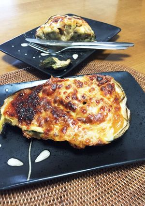 簡単！ノンフライヤーでなす味噌チーズ焼き-レシピのメイン写真