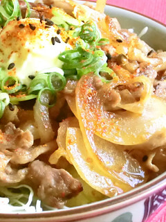 豚スタミナ丼-レシピのメイン写真