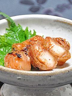 鮭の焼き白子 ☆ 甘めのタレで照り煮-レシピのメイン写真