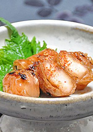 鮭の焼き白子 ☆ 甘めのタレで照り煮-レシピのメイン写真