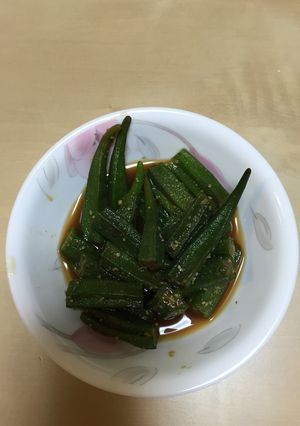 オクラの漬物わさび風味-レシピのメイン写真