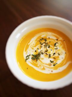 シンプル手順でカボチャポタージュ-レシピのメイン写真