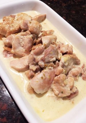 チキンクリーム 柚子胡椒風味-レシピのメイン写真