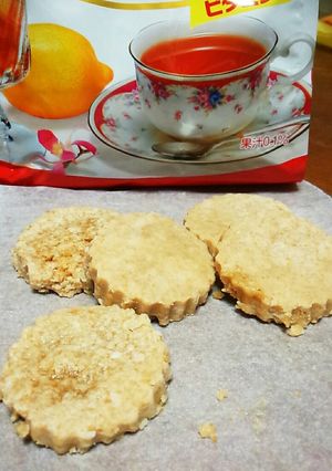 1ミニッツ♪レモンティークッキー-レシピのメイン写真