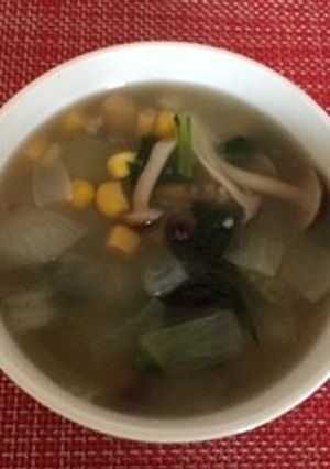 くばら　スープの素で簡単コンソメスープ-レシピのメイン写真