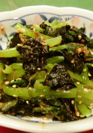 小松菜の海苔のり和え♪-レシピのメイン写真
