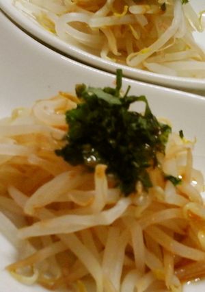 もやし　しそバター-レシピのメイン写真