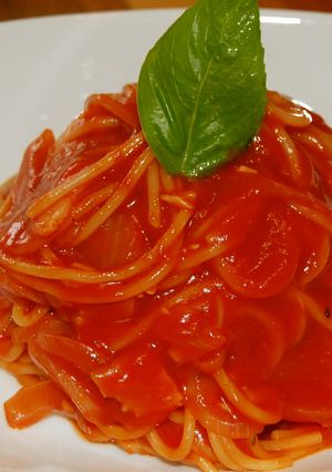 トマト濃～いパスタ-レシピのメイン写真