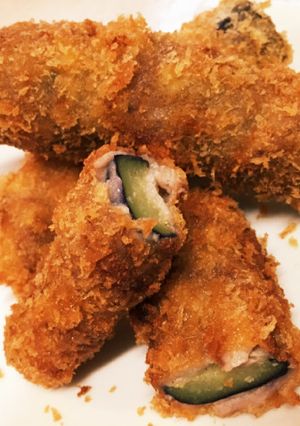茄子の肉巻きカツ♪-レシピのメイン写真