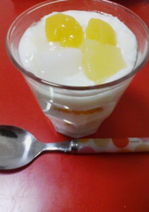 簡単美味しい♪杏仁ヨーグルト(*´∀`)-レシピのメイン写真