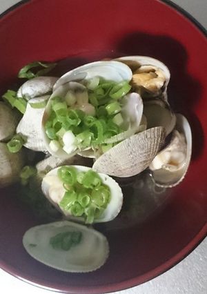 あさりの酒蒸し-レシピのメイン写真