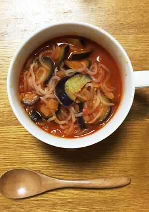 満腹！トマトスープfrom白滝ダイエット-レシピのメイン写真