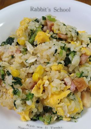 大根葉の炒飯(和風編)-レシピのメイン写真