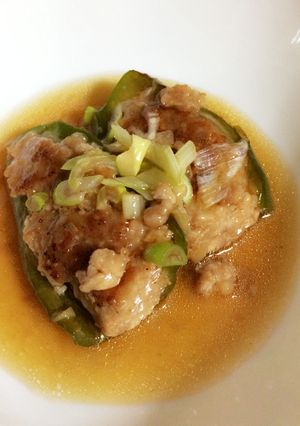 簡単 ピーマンの肉詰め〜和風仕立て〜-レシピのメイン写真