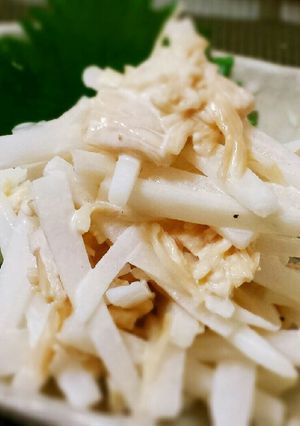 干し大根de缶詰の簡単サラダ-レシピのメイン写真