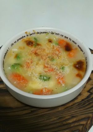 ☆シチューのルーで☆アボカド豆腐グラタン-レシピのメイン写真