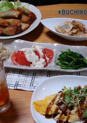 アジの梅春巻♪-レシピのメイン写真