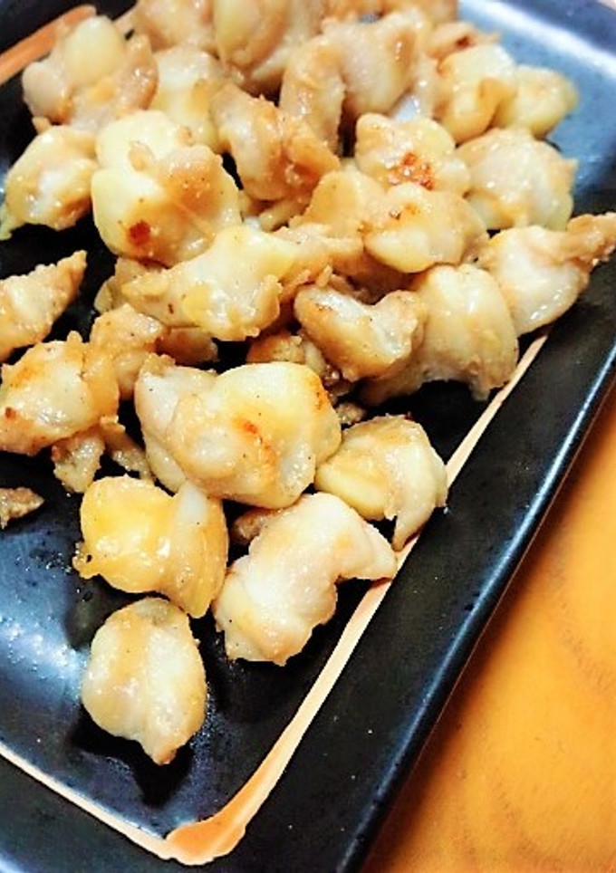 簡単！鶏軟骨の塩コショウ炒め-レシピのメイン写真