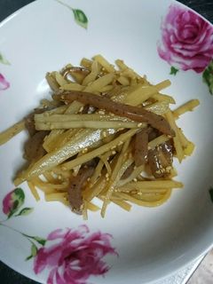 じゃがいもプラスで食べやすいきんぴら-レシピのメイン写真