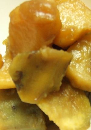 ほっこり(´∀｀*)ジャガとサツマの煮物-レシピのメイン写真