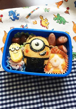 キャラ弁 ミニオン-レシピのメイン写真