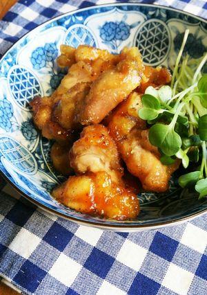 分量簡単!鶏の甘酢炒め♪-レシピのメイン写真