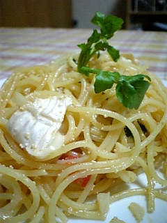 ○めんたいカマンベール・パスタ○-レシピのメイン写真