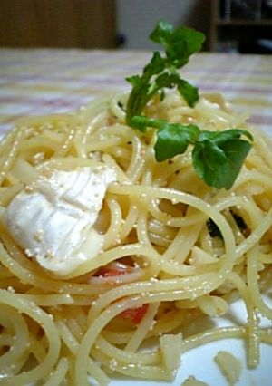 ○めんたいカマンベール・パスタ○-レシピのメイン写真