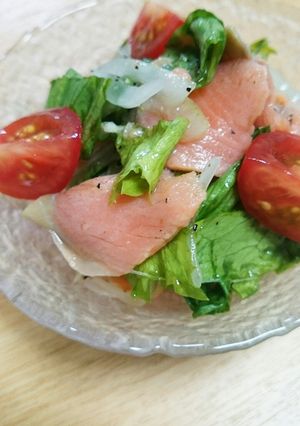 スモークサーモンのマリネ♪-レシピのメイン写真