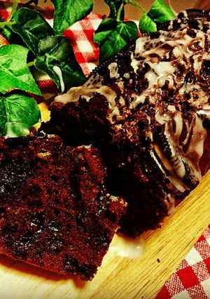 フラワーバッター法で魅惑のデビルケーキ-レシピのメイン写真