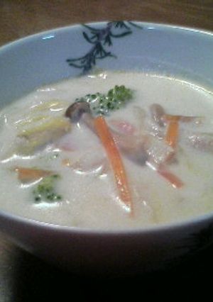 白菜のミルクスープ-レシピのメイン写真