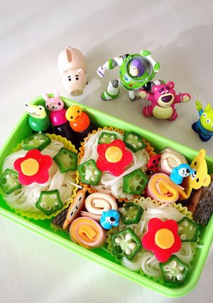 簡単可愛いお弁当♪そうめん-レシピのメイン写真