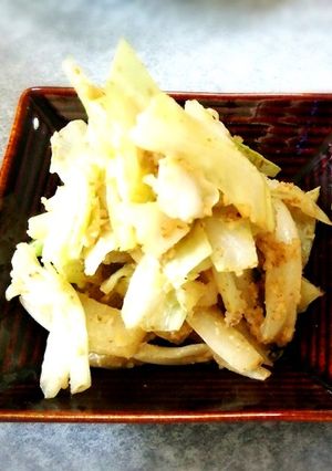 茹でキャベツのクルミ和え-レシピのメイン写真