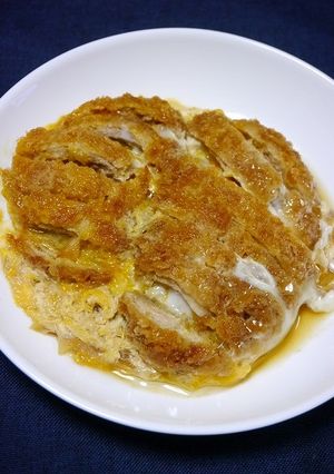 レンジで簡単！ヒレカツ丼-レシピのメイン写真