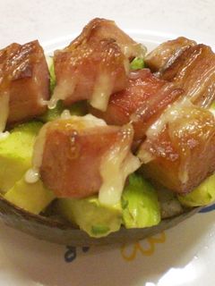 アボガドスパム丼-レシピのメイン写真