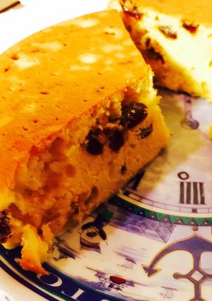 アーモンドとレーズンの炊飯器ケーキ-レシピのメイン写真