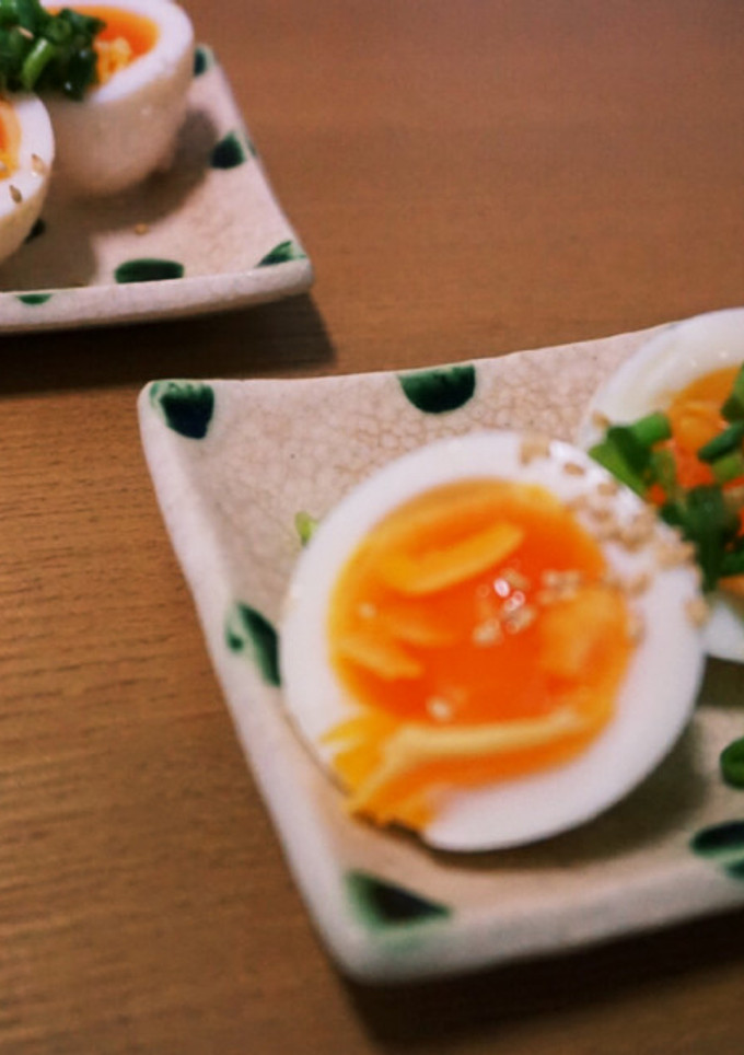絶品箸休め＊たまごの塩糀漬-レシピのメイン写真