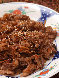 惣菜売場のきんぴらで牛肉のしぐれ煮-レシピのメイン写真