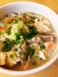 ポカポカ♫しょうがたっぷりあんかけうどん-レシピのメイン写真