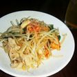 豚肉とにらもやしのキムチ炒め