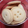 可愛いボタン型簡単クッキー☆