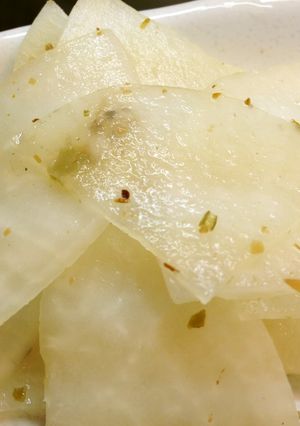 『千代の一番』を利用した大根の浅漬け✿-レシピのメイン写真