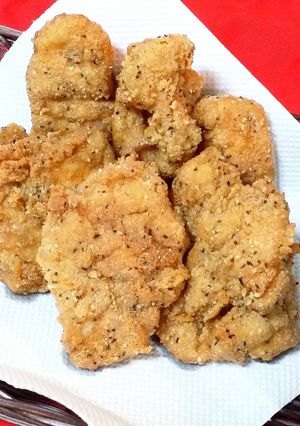 Ｌチキ風♪胸肉でザクじゅわ揚げ焼きチキン-レシピのメイン写真