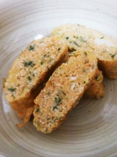たらこと青のりの玉子焼き-レシピのメイン写真